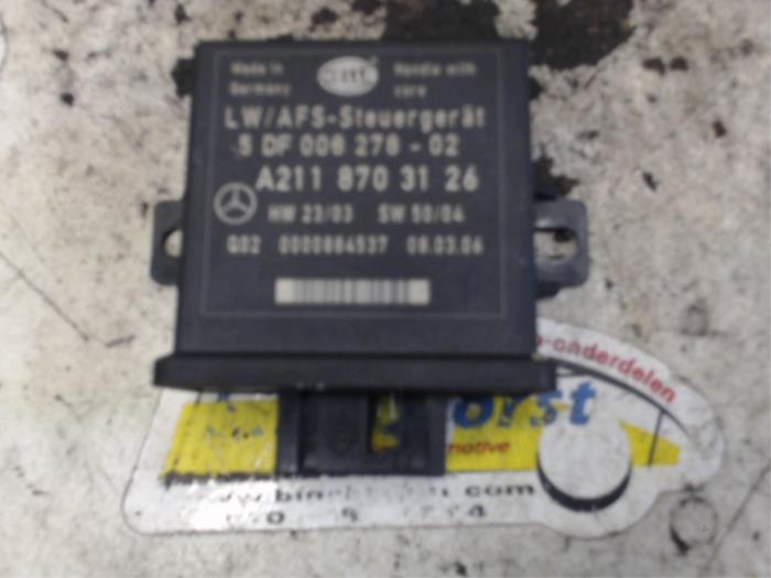 Usagé Ordinateur éclairage Mercedes E (W211) 3.0 E-280 V6 24V Prix € 31,50 Règlement à la marge proposé par Binckhorst BV