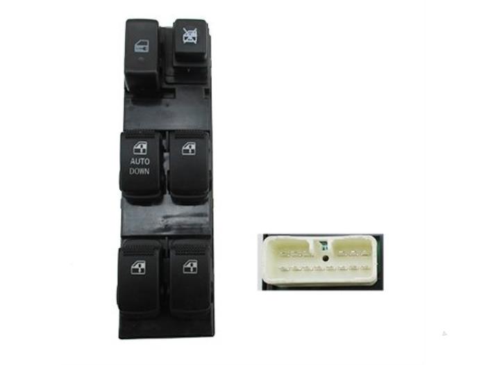 Multi-functional window switch from a Hyundai Tucson 2008
