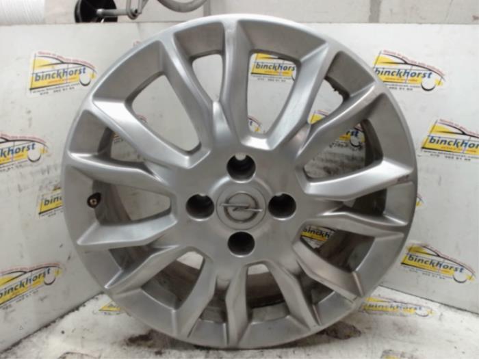 Gebrauchte Felge Opel Corsa D 1.4 16V Twinport Preis € 42,00 Margenregelung angeboten von Binckhorst BV