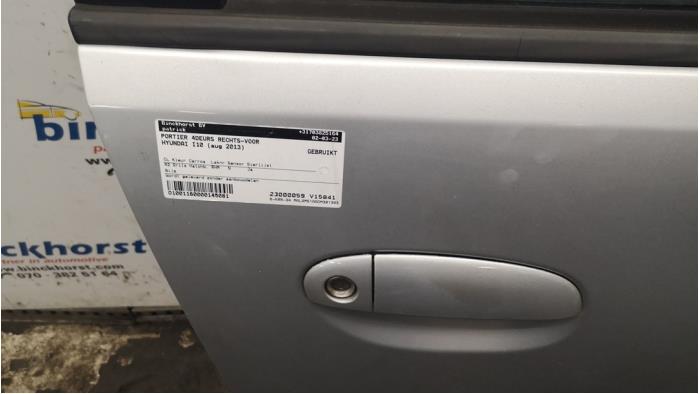 Porte avant droite d'un Hyundai i10 (F5) 1.0i 12V 2013