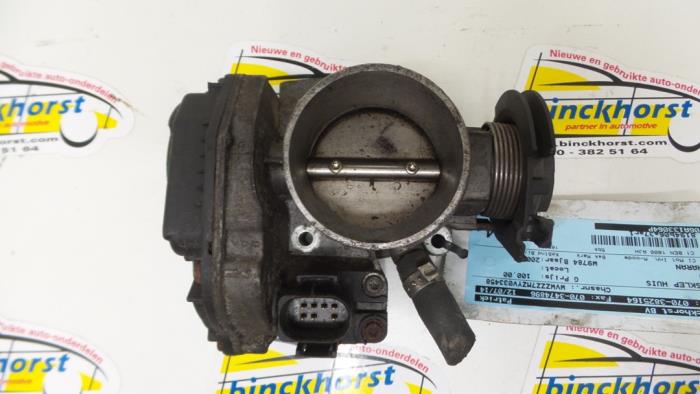 Gebrauchte Drosselklappengehäuse Volkswagen Sharan (7M8/M9/M6) 1.8 Turbo 20V Preis € 52,50 Margenregelung angeboten von Binckhorst BV