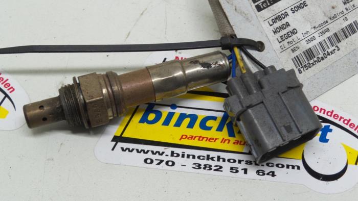 Lambda probe Honda Legend (KB1/2), 2004 / 2013 3.5i V6 24V SH-AWD, Saloon, 4-dr, Petrol, 3.471cc, 217kW (295pk), 4x4, J35A8, 2006-05 / 2012-12, KB1 (Used)