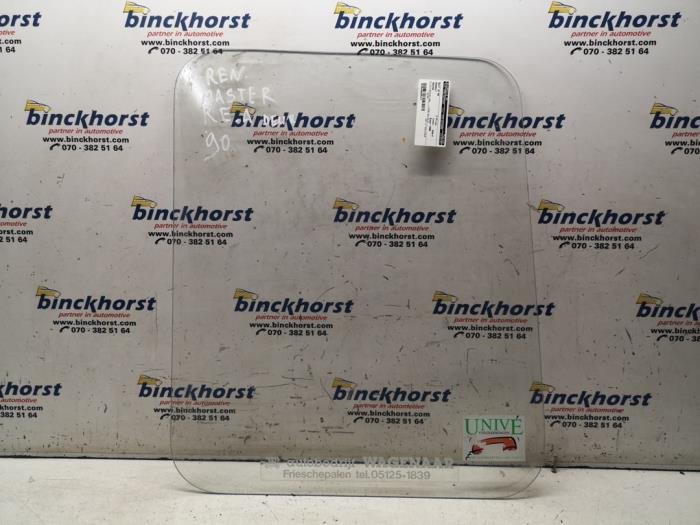 Usados Ventanilla 2 puertas derecha detrás Renault Master Precio € 36,75 Norma de margen ofrecido por Binckhorst BV
