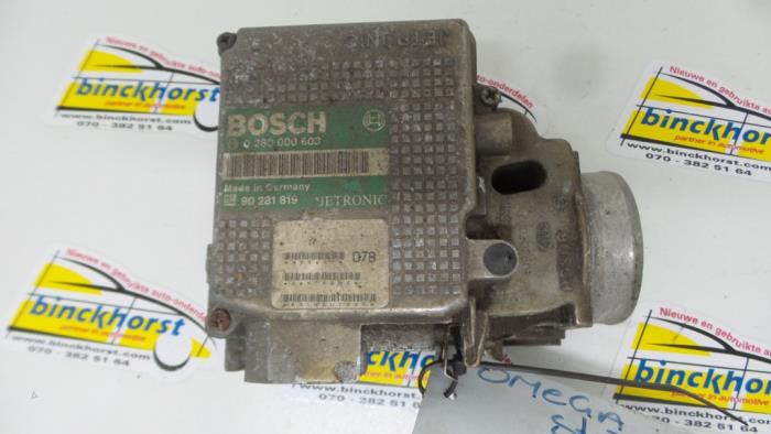 Begagnade Luftflödesmätare Opel Omega A (16/17/19) 1.8 i Pris € 26,25 Marginaltabell erbjuds av Binckhorst BV