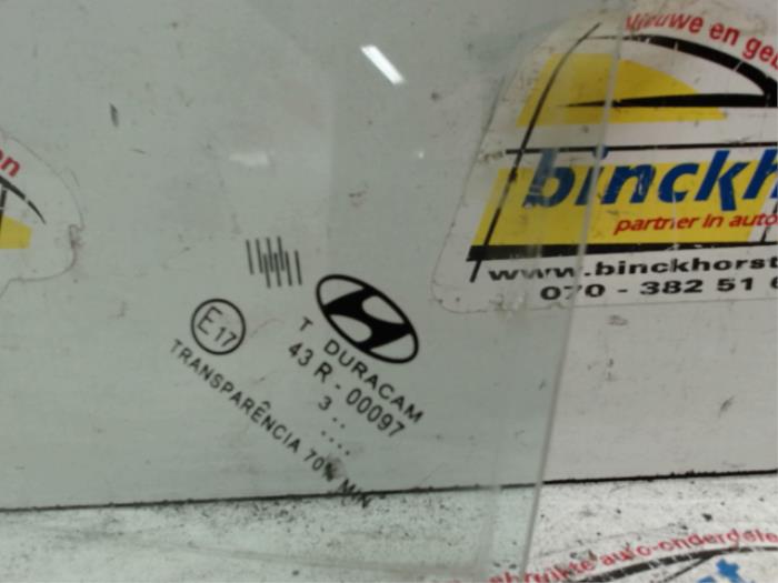 Trójkatna szyba lewy tyl z Hyundai i10 (B5) 1.0 12V 2014