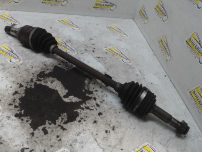 Front drive shaft, left from a Citroën C1 1.0 12V 2007