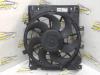Air conditioning cooling fans from a Opel Zafira (M75) 2.2 16V Direct Ecotec 2005