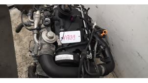 Engine from a Skoda Octavia Combi (1Z5) 1.9 TDI 4x4 2008