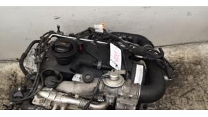 Engine from a Skoda Octavia Combi (1Z5) 1.9 TDI 4x4 2008