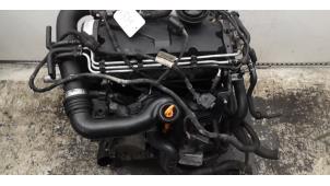 Engine from a Skoda Octavia Combi (1Z5) 1.9 TDI 4x4 2008