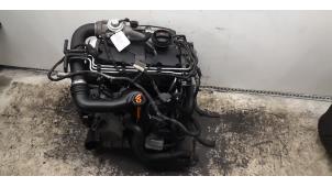 Engine from a Skoda Octavia Combi (1Z5) 1.9 TDI 4x4 2008