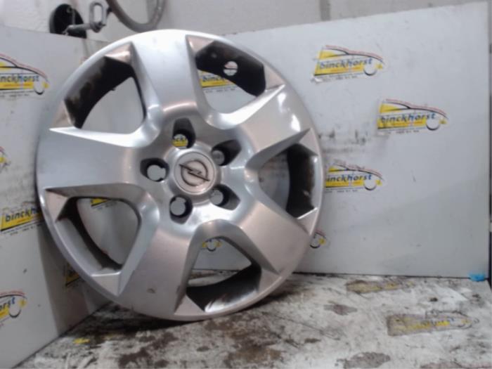 Używane Kolpak Opel Zafira (M75) 1.9 CDTI 16V Cena € 15,75 Procedura marży oferowane przez Binckhorst BV