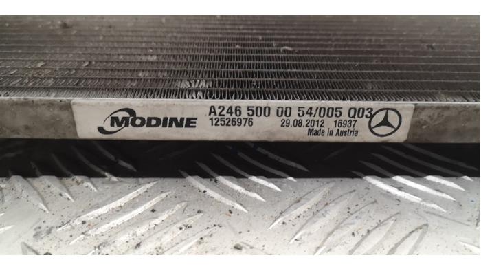 Begagnade AC-radiator Mercedes B (W246/W242) 1.6 B-200 BlueEFFICIENCY Turbo 16V Pris € 42,00 Marginaltabell erbjuds av Binckhorst BV