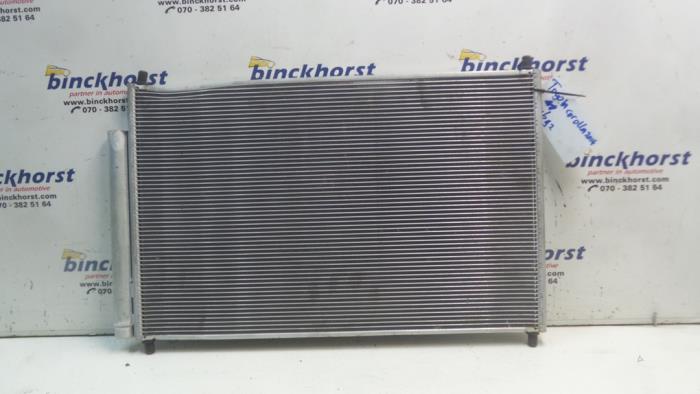 Air conditioning radiator from a Toyota Corolla (E15) 1.6 Dual VVT-i 16V 2013
