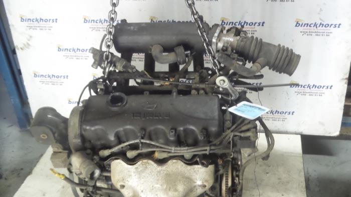 Engine from a Hyundai Accent II/Excel II/Pony 1.3i 12V Hatchback 1996