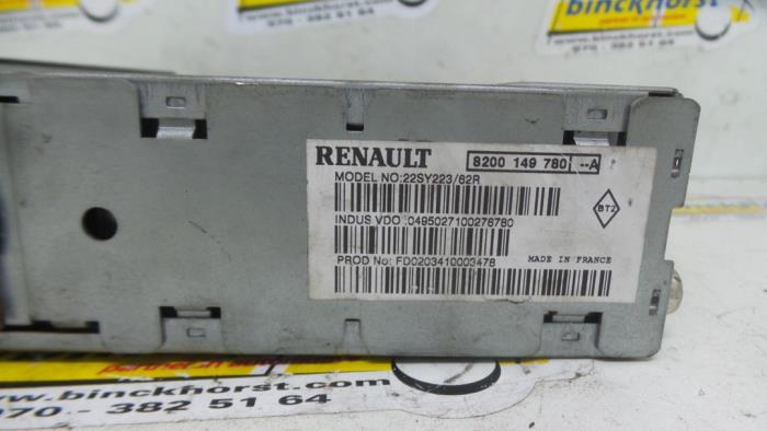 Module navigation d'un Renault Scénic II (JM) 1.9 dCi 120 2003
