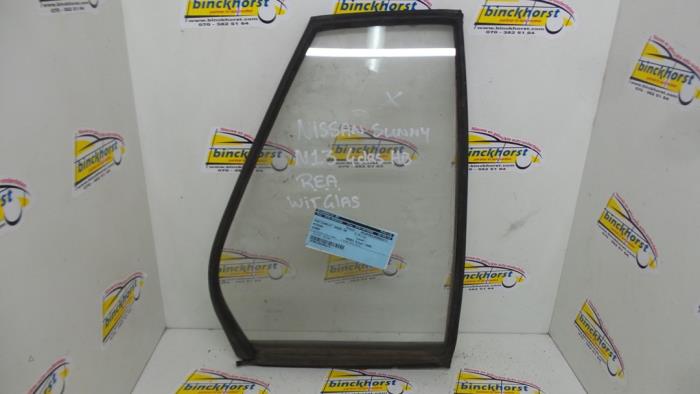 Usados Ventanilla triangular derecha detrás Nissan Sunny (N13) 1.4 LX 12V Precio € 31,50 Norma de margen ofrecido por Binckhorst BV