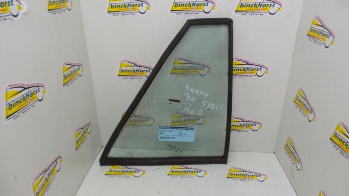 Usados Ventanilla triangular derecha detrás Nissan Sunny Precio € 31,50 Norma de margen ofrecido por Binckhorst BV