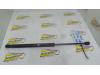 Rear gas strut, right from a Ford Focus 1, 1998 / 2004 1.4 16V, Hatchback, Petrol, 1.388cc, 55kW (75pk), FWD, FXDD, 1999-10 / 2004-10 2001