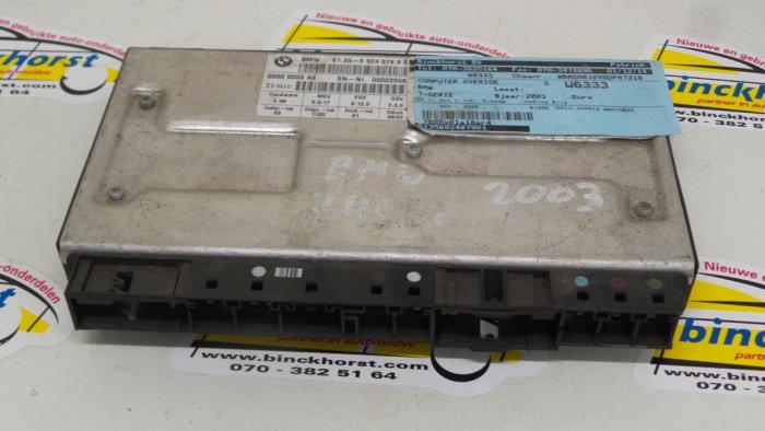 Begagnade Dator (diverse) BMW 7 serie (E65/E66/E67) 745i,Li 4.4 V8 32V Pris € 63,00 Marginaltabell erbjuds av Binckhorst BV