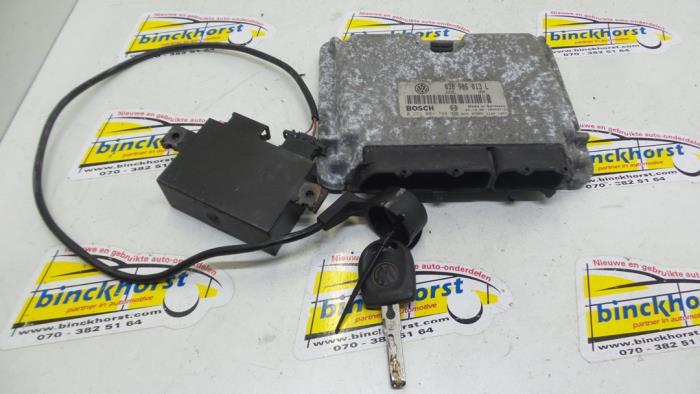 Used Ignition lock + computer Volkswagen Lupo (6X1) 1.7 SDi 60 Price € 93,45 Margin scheme offered by Binckhorst BV