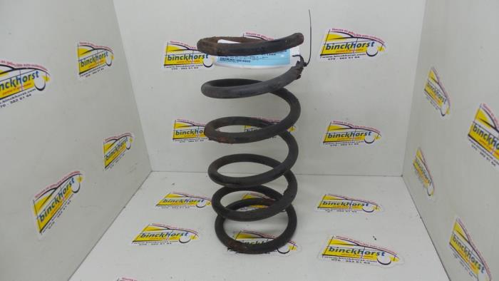 Rear coil spring from a Toyota Avensis Verso (M20) 2.0 16V VVT-i D-4 2003