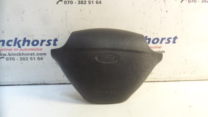 Left airbag (steering wheel) from a Ford Galaxy (WGR) 2.0 CL,GLX SEFI 1995