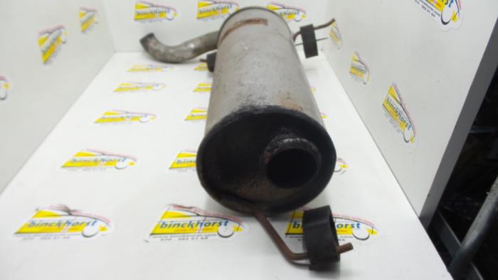 Exhaust rear silencer from a Citroën AX 11 i TE,TGE Kat. 1991