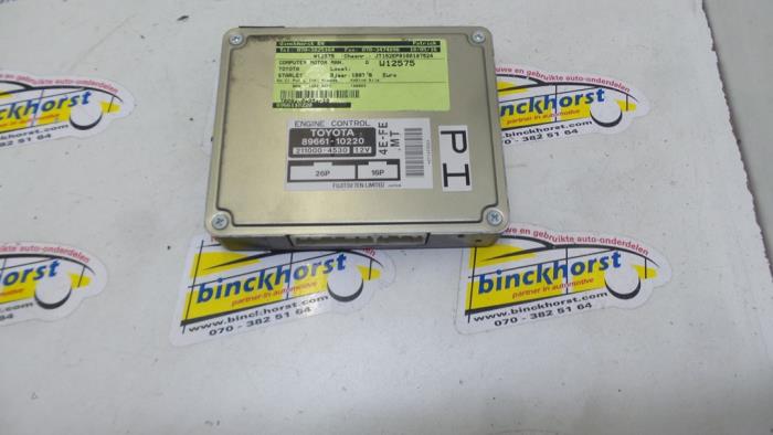 Starlet Computer Box Engine management computer Toyota Starlet 1.3,XLi,GLi 16V - 8966110220 4EFE