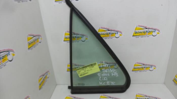 Usados Ventanilla triangular izquierda detrás Citroen Saxo 1.1i X,SX Precio € 26,25 Norma de margen ofrecido por Binckhorst BV