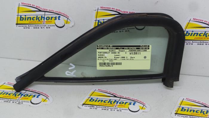 Usados Ventanilla triangular derecha delante Suzuki Wagon-R+ (SR) 1.0 16V Precio € 21,00 Norma de margen ofrecido por Binckhorst BV