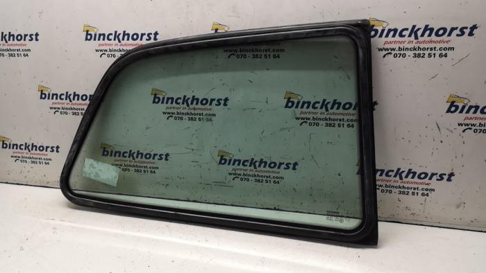 Window 2-door, rear left from a Renault Clio (B/C57/357/557/577) 1.2 Eco Kat. 1997