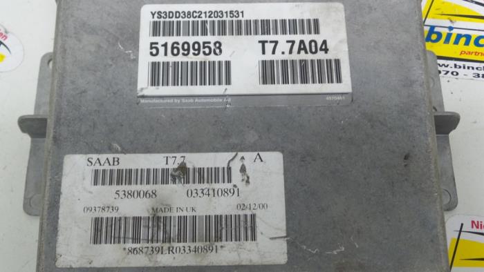 Engine management computer from a Saab 9-3 I (YS3D) 2.0t 16V 2001
