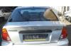 Tailgate from a Hyundai Accent, 2000 / 2006 1.3i 12V, Hatchback, Petrol, 1.341cc, 63kW (86pk), FWD, G4EA, 2000-01 / 2005-11 2004