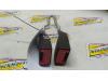Insertion ceinture de sécurité arrière gauche d'un Skoda Fabia (6Y5), 2000 / 2007 1.4i 16V, Combi, 4 portes, Essence, 1.390cc, 55kW (75pk), FWD, AUA; BBY; BKY, 2000-05 / 2007-12, 6Y5 2004
