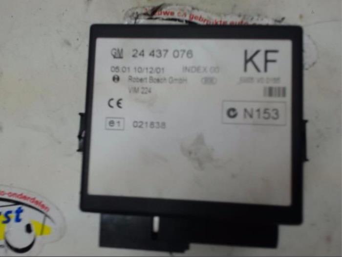 Central door locking modules with part number 24437076 stock