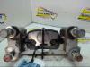 Rear brake calliperholder, right from a Mitsubishi Outlander (GF/GG), 2012 2.0 16V PHEV 4x4, SUV, Electric Petrol, 1.998cc, 89kW (121pk), 4x4, 4B11, 2012-12, GGP2 2013