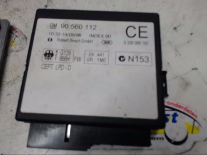 Used Ignition lock + computer Opel Astra G (F08/48) 1.6 Price € 68,25 Margin scheme offered by Binckhorst BV