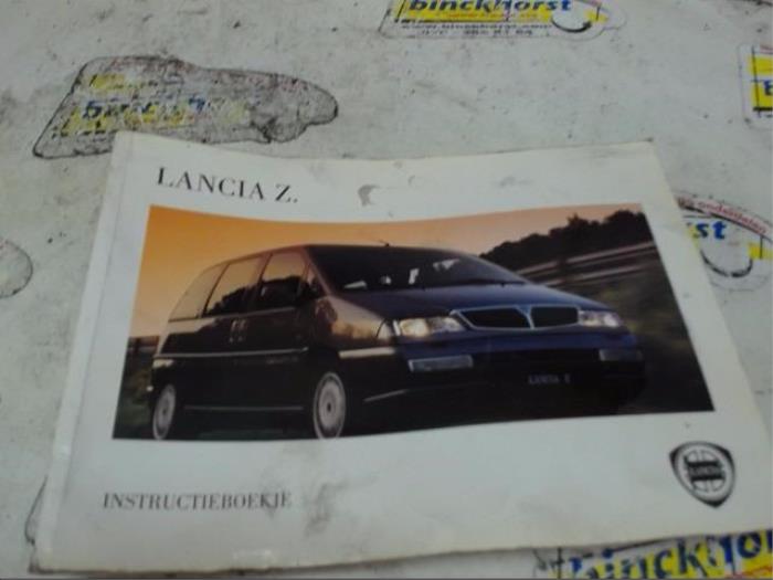 Livret d'instructions d'un Lancia Zeta 2.0 Turbo 1998