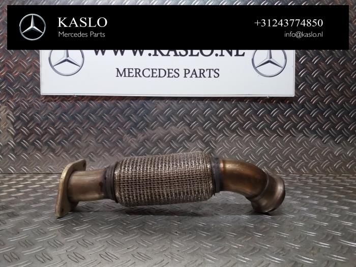Exhaust front section Mercedes A (W176), 2012 / 2018 1.5 A-180 CDI, A-180d 16V, Hatchback, Diesel, 1.461cc, 80kW (109pk), FWD, OM607951; K9K, 2012-06 / 2018-05, 176.012; 176.212 (Used)