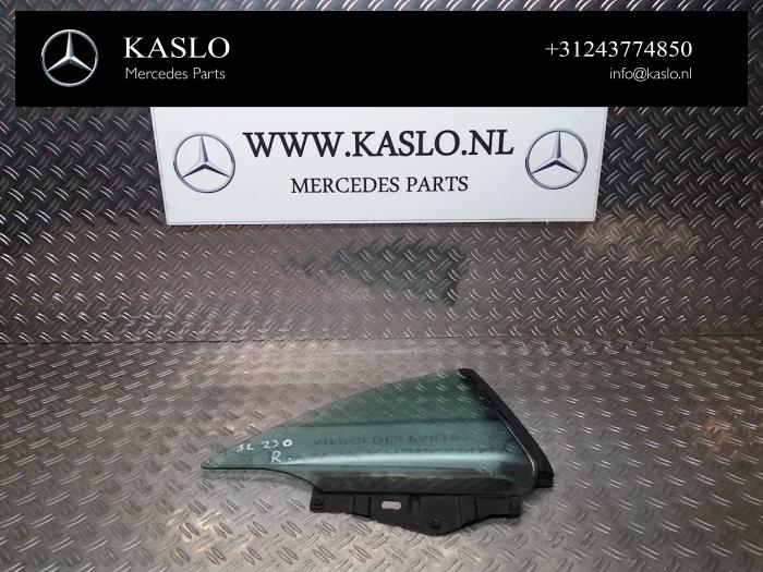 Usados Ventanilla triangular derecha detrás Mercedes SL (R230) 5.0 SL-500 V8 24V Precio de solicitud ofrecido por kaslo auto parts