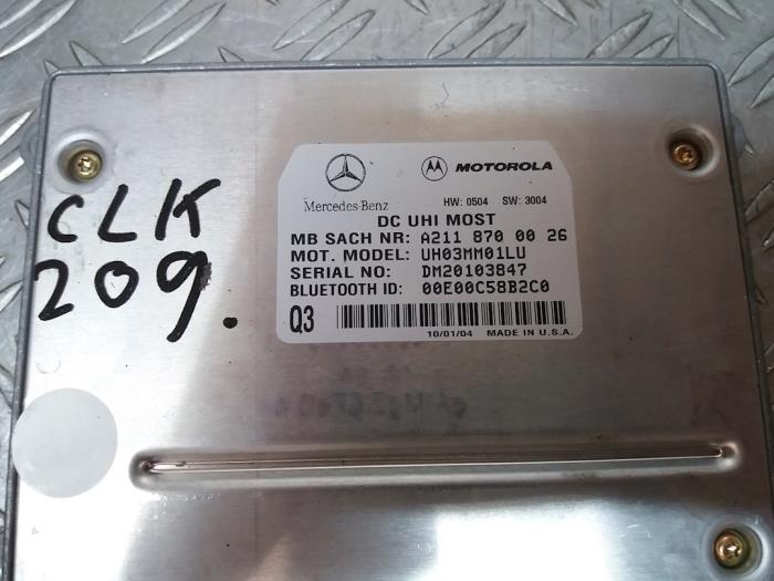 Phone module from a Mercedes-Benz CLK (W209) 1.8 200K 16V 2005