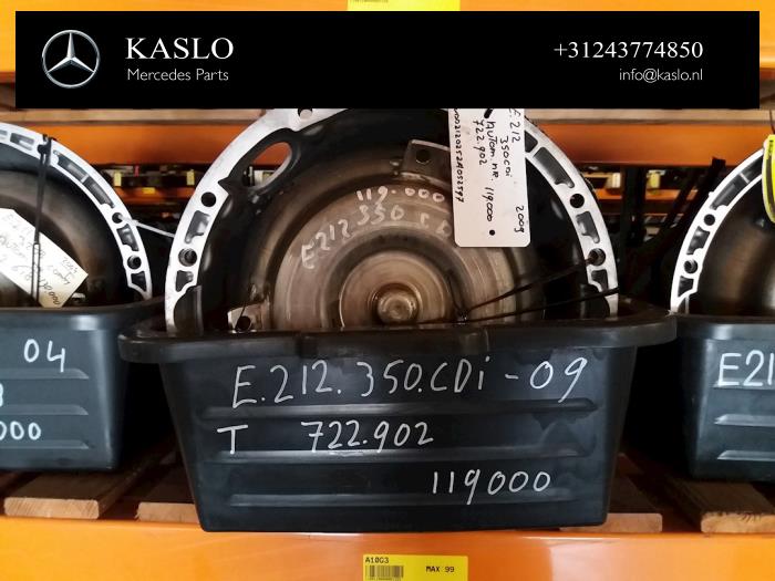 Gebrauchte Getriebe Mercedes E (W212) E-350 CDI V6 24V BlueEfficiency Preis € 800,00 Margenregelung angeboten von kaslo auto parts