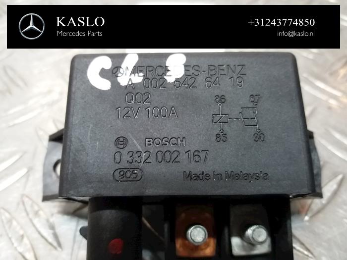 Glow plug relay Mercedes CLS 320 CDI 24V A0025426419