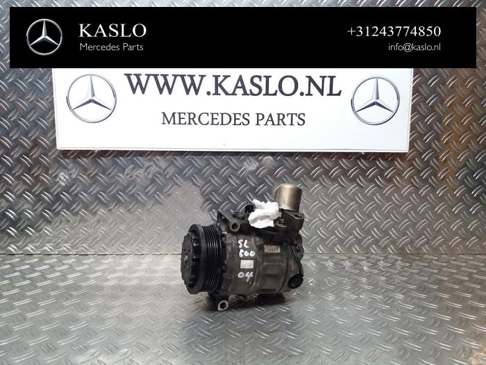 Usagé Pompe clim Mercedes SL (R230) 5.0 SL-500 V8 24V Prix € 150,00 Règlement à la marge proposé par kaslo auto parts
