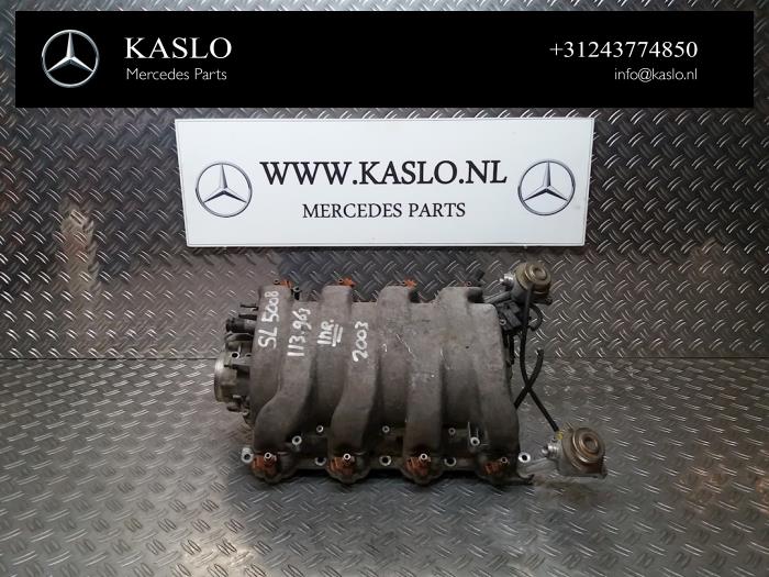 Begagnade Insugsrör Mercedes SL (R230) 5.0 SL-500 V8 24V Pris € 250,00 Marginaltabell erbjuds av kaslo auto parts