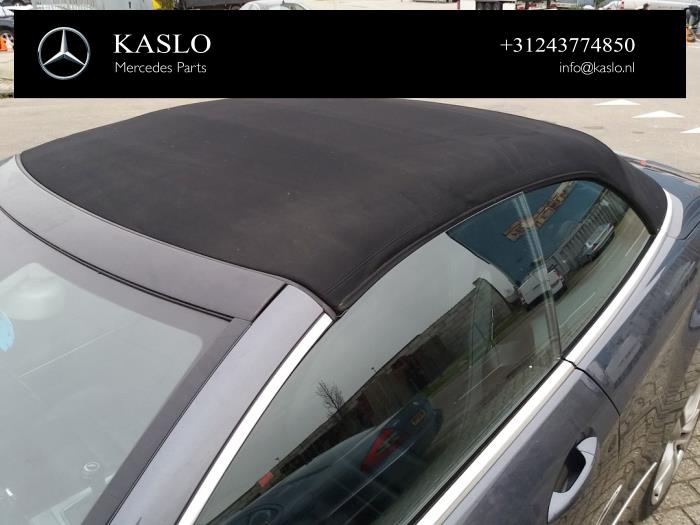 Używane Miekki dach cabrio Mercedes E (R207) E-220 CDI 16V BlueEfficiency Cena € 750,00 Procedura marży oferowane przez kaslo auto parts
