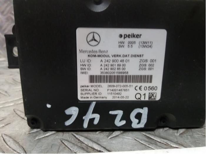 Modul telefoniczny z Mercedes-Benz B (W246,242) 1.8 B-200 CDI BlueEFFICIENCY 16V 2014