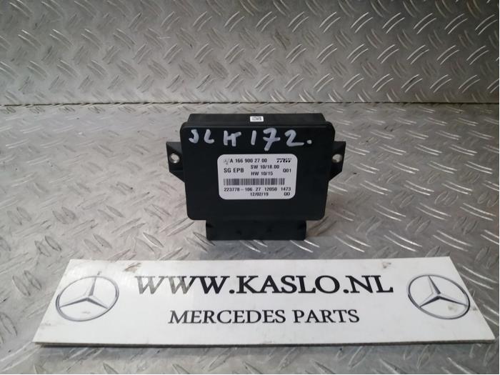 Handbremse Modul van een Mercedes-Benz SLK (R172) 2.1 250 CDI 16V BlueEFFICIENCY 2012