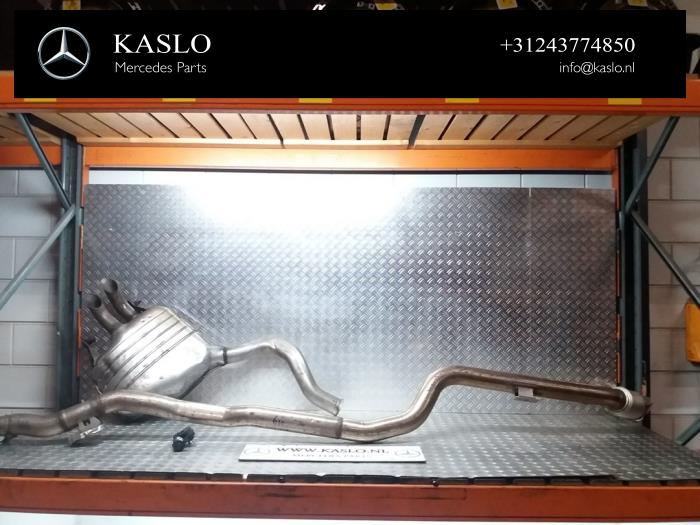 Used Exhaust (complete) Mercedes E (R238) E-220d 2.0 Turbo 16V Price € 300,00 Margin scheme offered by kaslo auto parts